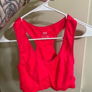 Women's Red Sports Bra